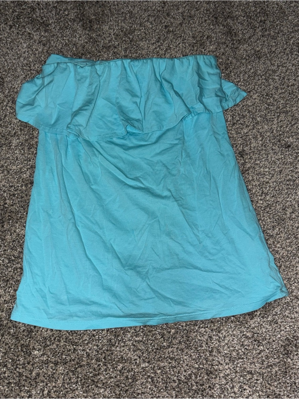 Lilly Pulitzer Strapless Ruffle Top
